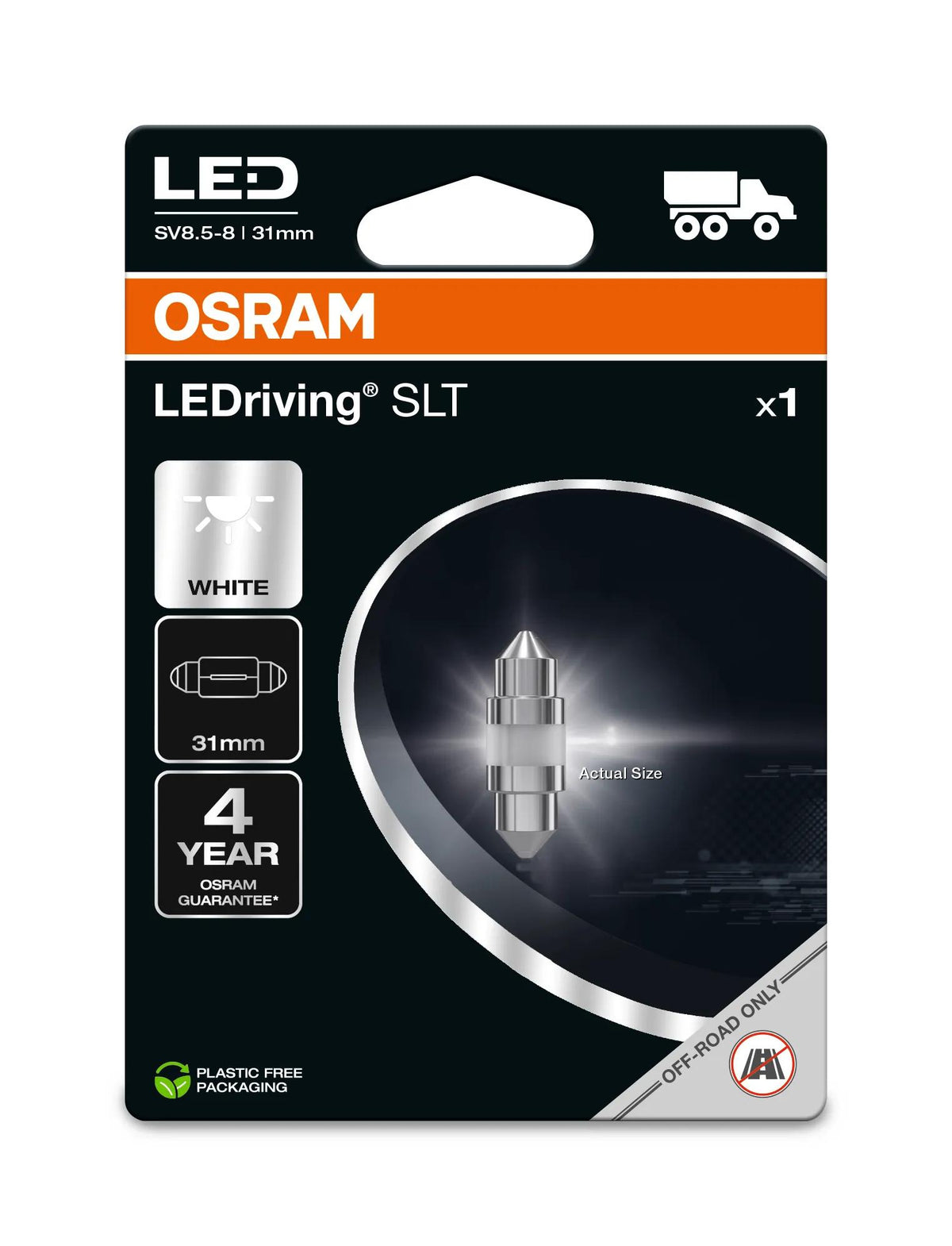 OSRAM LEDriving SLT C5W 6430 24 V LED-salongipirn