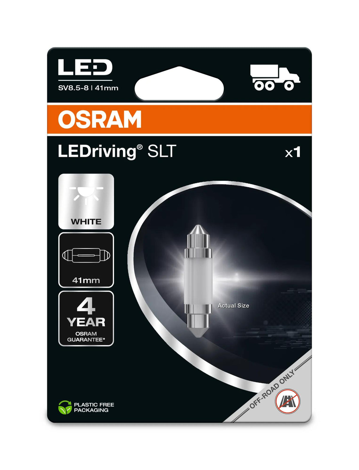 OSRAM LEDriving SLT C5W 6421 24 V LED-salongipirn