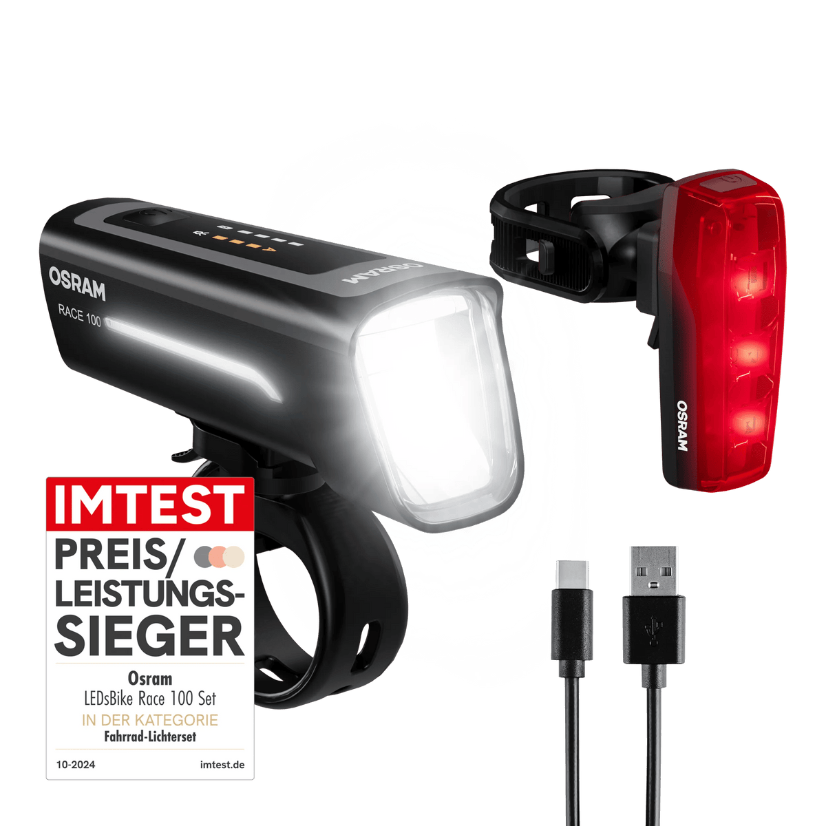 OSRAM LEDsBIKE RACE 100 SET jalgrattatuli