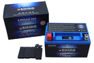 Shido Mootorratta aku 12V 3,5Ah 210A, plusspool paremal