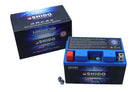 Shido Mootorratta aku 12V 4Ah 240A, plusspool vasakul