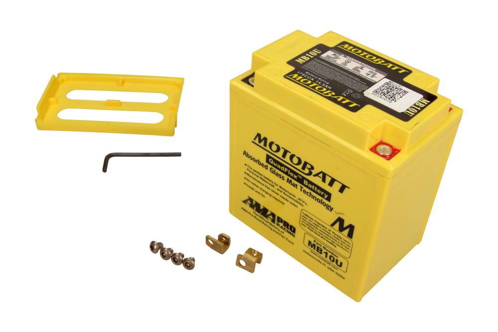 Motobatt Mootorratta aku 12V 14,5Ah 175A, plusspool paremal