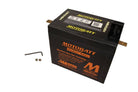 Motobatt Mootorratta aku 12V 33Ah 390A, plusspool vasakul
