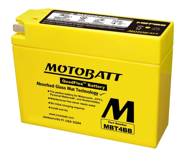 Motobatt Mootorratta aku 12V 2,5Ah 40A