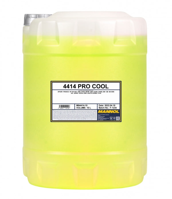 Mannol Pro Cool mootorratta jahutusvedelik, -40 °C kuni +135 °C