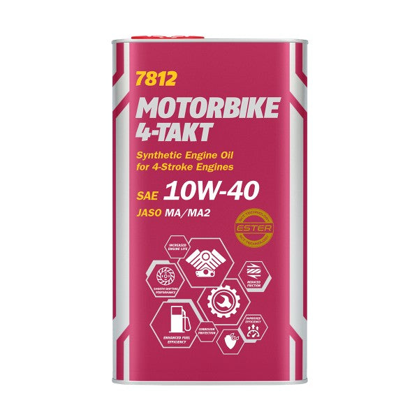 Mannol 7812 Motorbike 4-Takt 10W-40 mootorratta mootoriõli