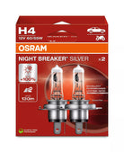 OSRAM NIGHT BREAKER SILVER H4 12 V 60/55 W halogeenpirn