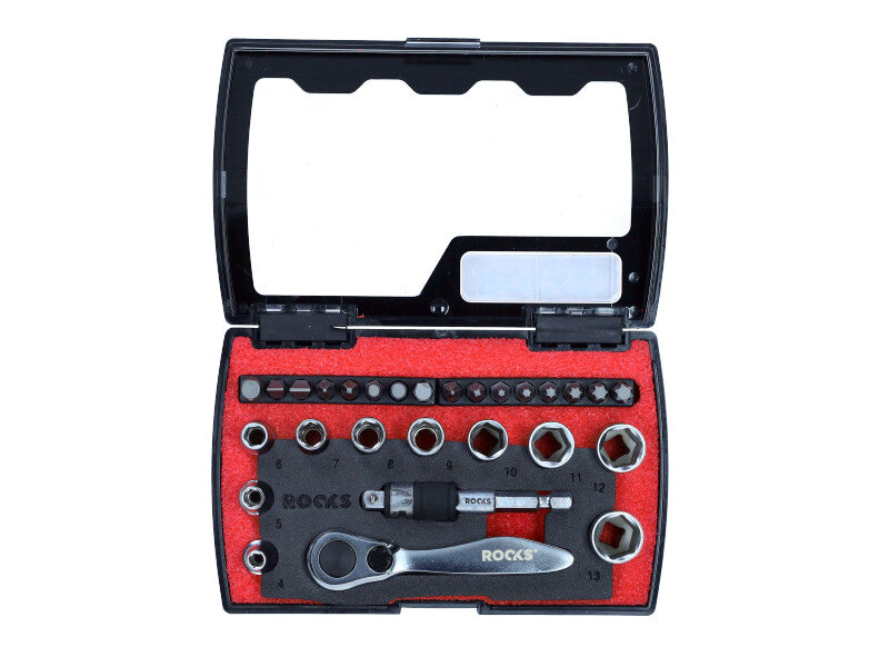 ROOKS Tööriistakomplekt 1/4″ 28 osa SMART