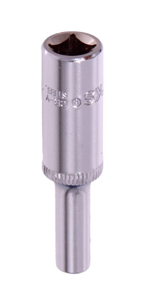 ROOKS Padrun 1/4″ 6-kantne pikk 4 mm
