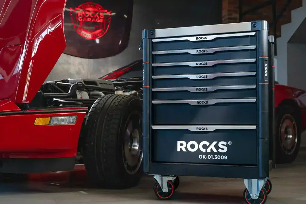 ROOKS Tööriistakapp STRONG GARAGE tööriistadega 276 osa