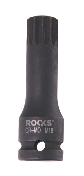 ROOKS Löökotsakupesa 1/2″ 75 mm SPLINE M 18