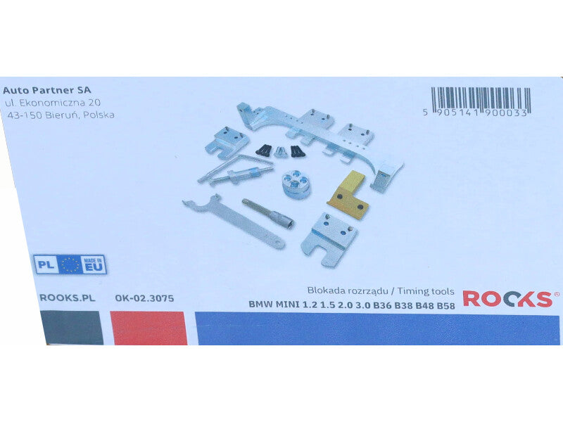 ROOKS Gaasijaotusmehhanismi lukusti BMW 1.2 1.5 2.0 B38 B48