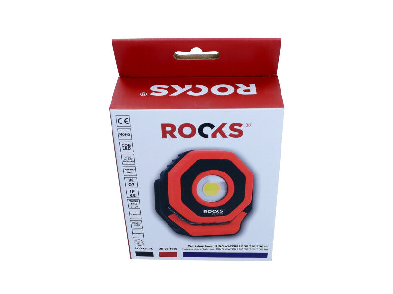 ROOKS Töökojalamp RING WATERPROOF 7 W 700 lm