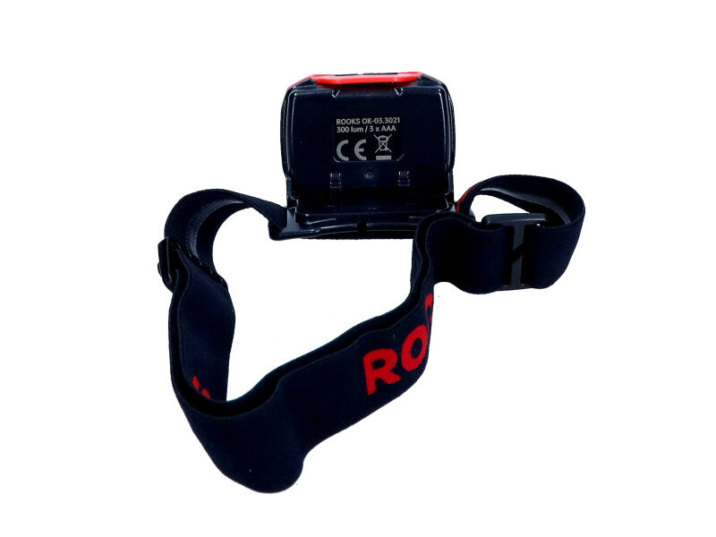 ROOKS Pealamp 300 lm ECO 3xAAA