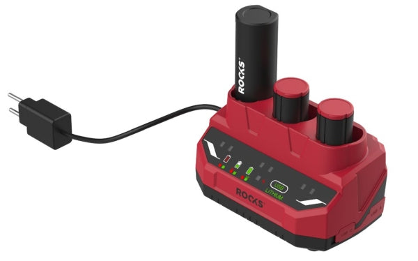 ROOKS Laadija B1-seeria lambiakudele, 3 pesa, 5V 2A
