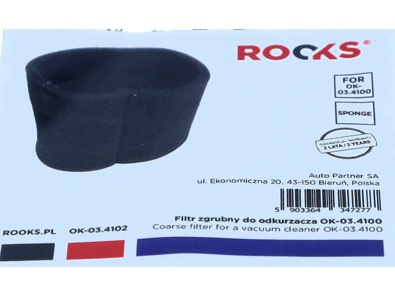 ROOKS Eelfilter tolmuimejale OK-03.4100