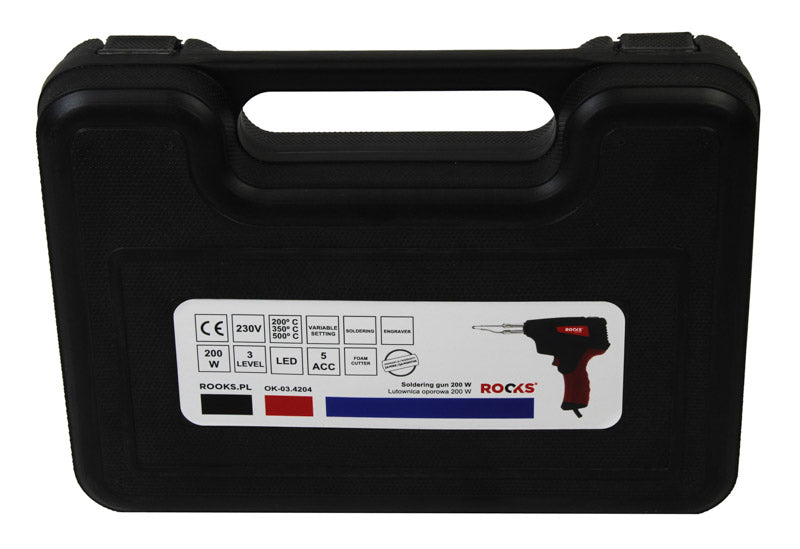 ROOKS Takistusjootekolb 200 W 70–500°C