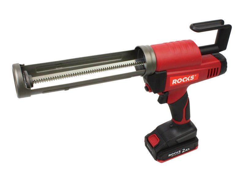 ROOKS 20 V AQ-ONE silikoonipüstol 350 ml 2500 N, kompl. 2 Ah akuga