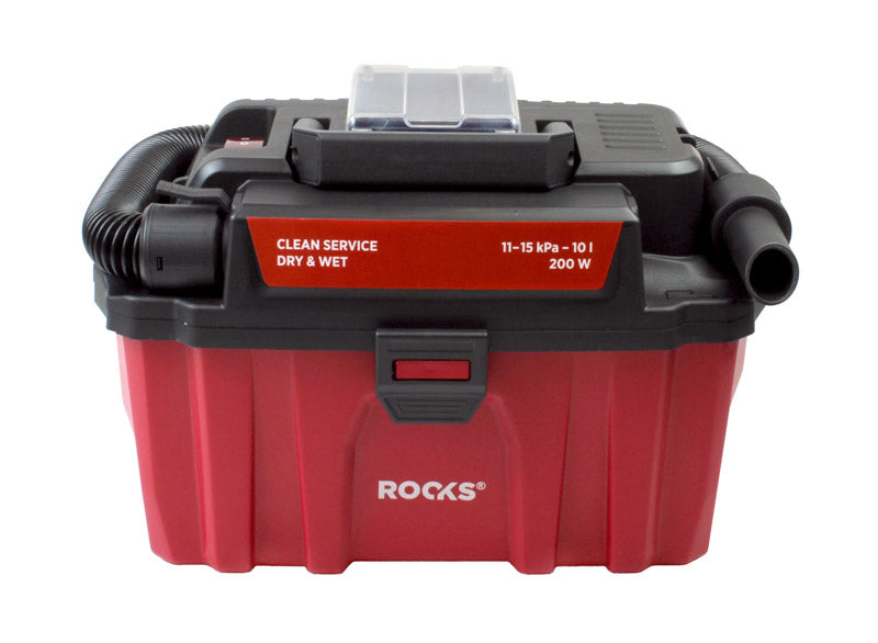 ROOKS 20V AQ-ONE kaasaskantav tolmuimeja DRY&WET 100-200W 10L HEPA 4Ah BMC