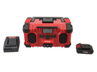 ROOKS 20V AQ-ONE raadio MUSIC WORK BT DAB+ 15W 2Ah