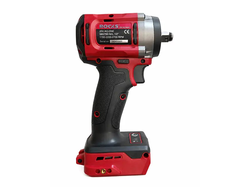 ROOKS Löökmutrikeeraja 20V AQ-ONE T1 1/2″ 780Nm, ilma tarvikuteta