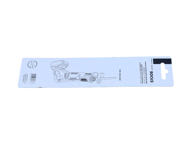 ROOKS Tiigersae leht Bi-METAL, teras, 10 TPI x 152 mm, kompl. 5 tk