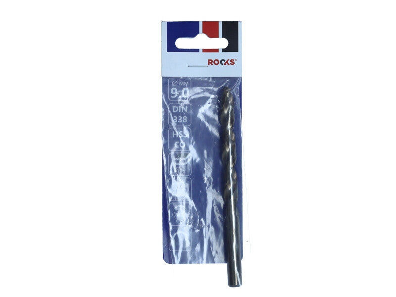 ROOKS Metallipuur STRONG ∅ 9,0 mm HSS Co 1000 N/mm2 DIN 338