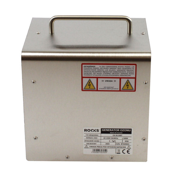 ROOKS Osoonigeneraator CLEAN AIR 7 g/h 230 V