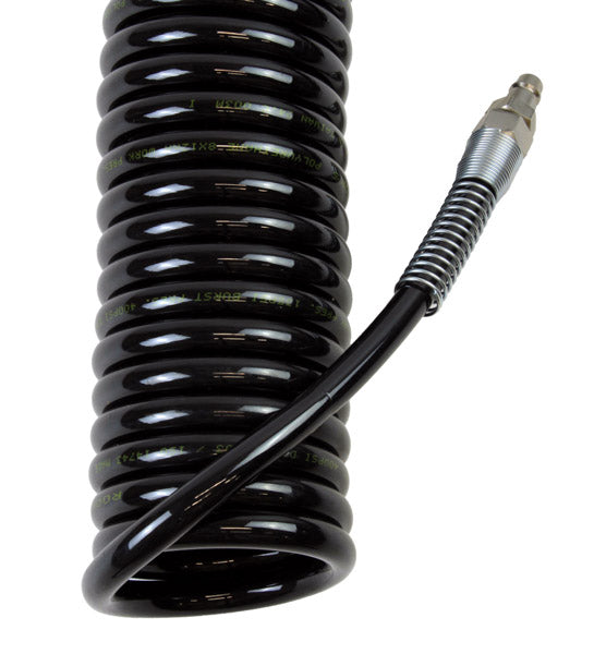 ROOKS PU spiraalne suruõhuvoolik liitmikega 12 x 8 mm 15 m