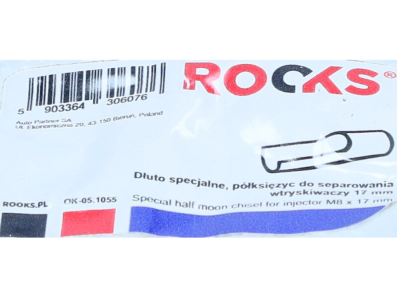 ROOKS Eri-meisel poolkuu pihustite eraldamiseks M8 x 17 mm