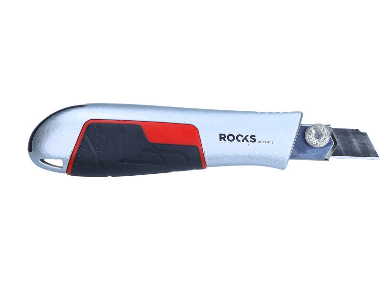 ROOKS Murtava teraga metallist nuga 18 mm, 5 tera, materjal SK5
