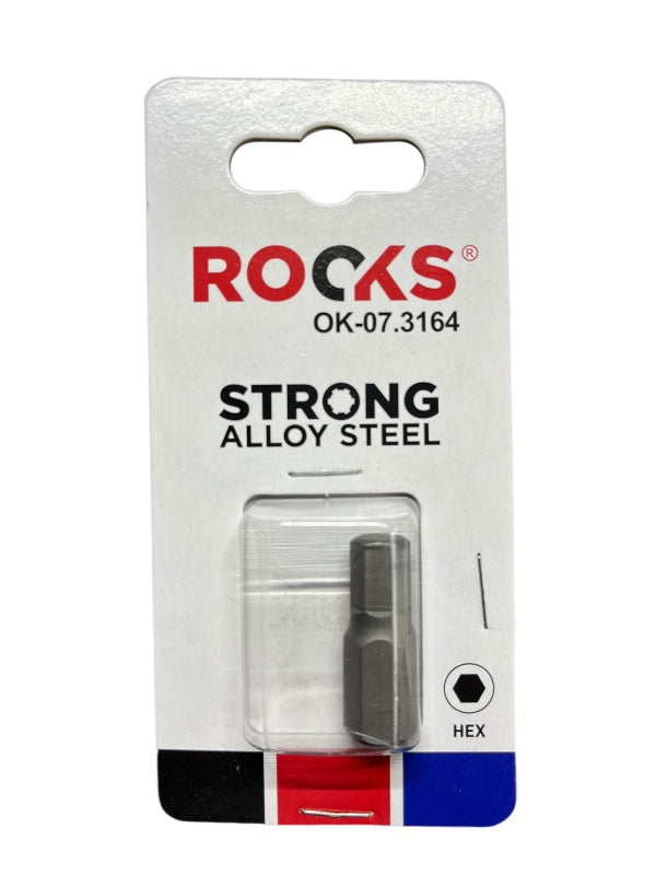ROOKS Otsak 10 mm 3/8″ Hex 8 mm x 30 mm S2