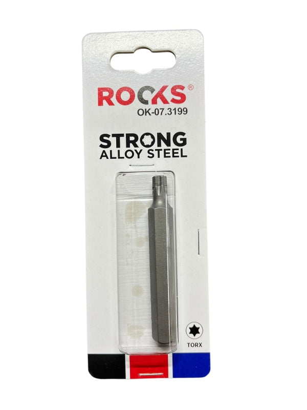ROOKS Otsak LONG 10 mm 3/8″ TORX T40 x 75 mm S2