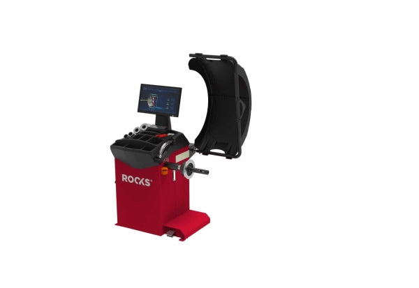 ROOKS Rattatasakaalustusmasin pneumaatilise kinnitusega 3D LCD