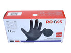 ROOKS Nitriilkindad XL GRIP STRONG, mustad, 50 tk