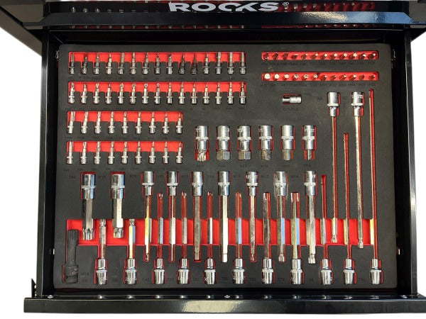 ROOKS Tööriistakapp HOME GARAGE tööriistadega 246 osa