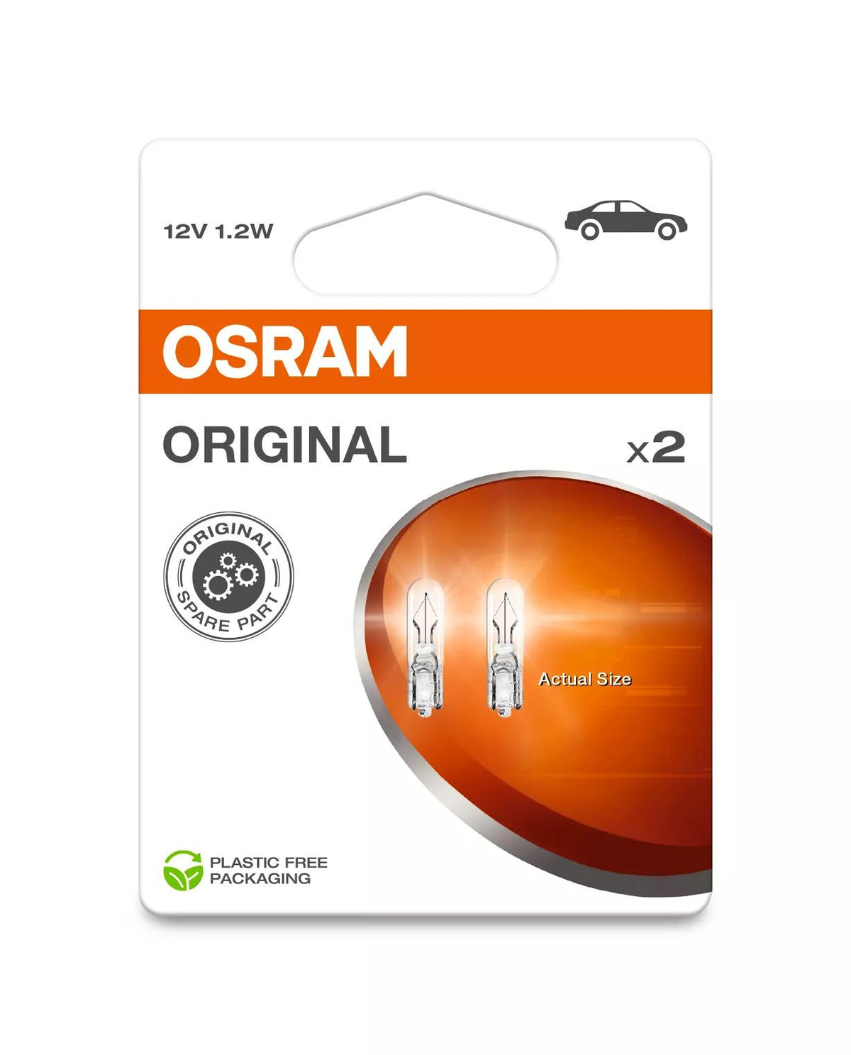 OSRAM ORIGINAL 12 V 1 W signaalpirn
