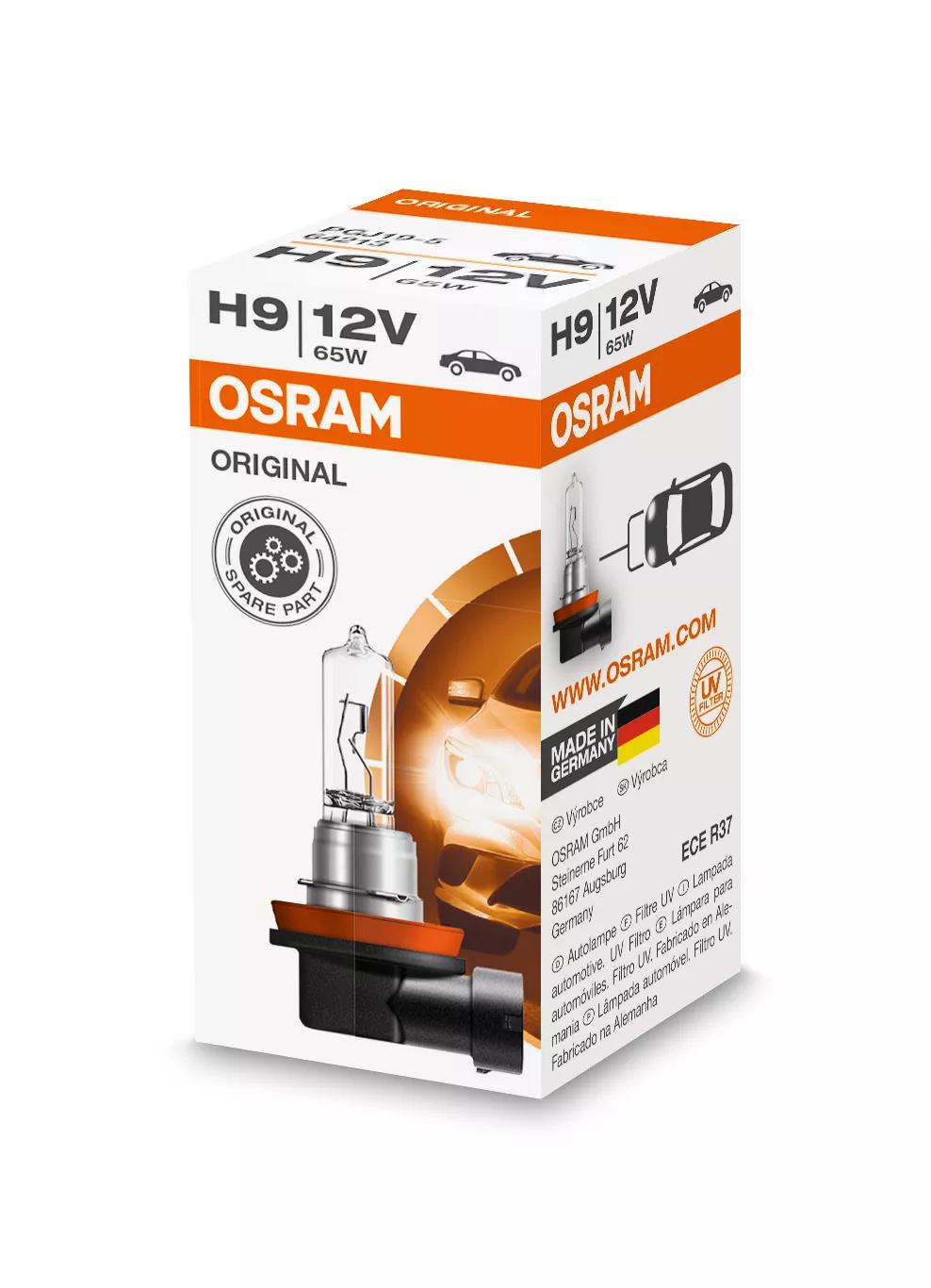OSRAM ORIGINAL LINE H9 12 V 65 W halogeenpirn