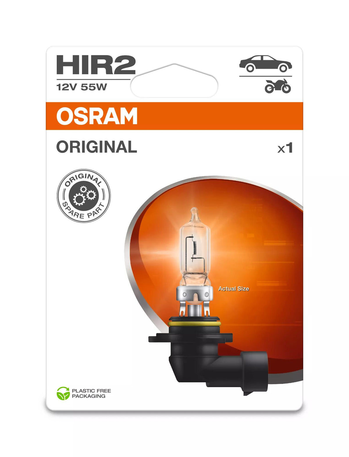 OSRAM ORIGINAL LINE HIR2 12 V 55 W halogeenpirn