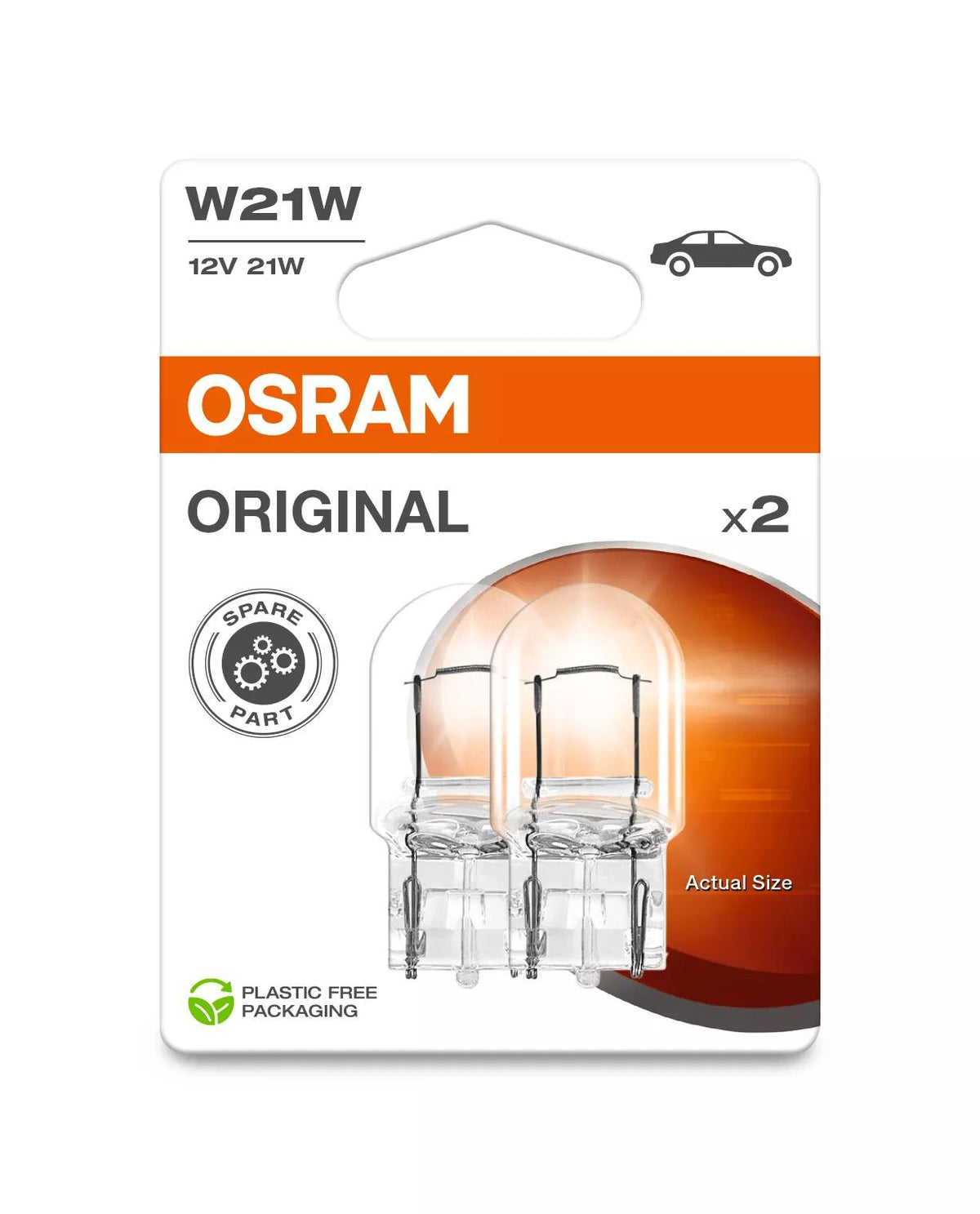 OSRAM ORIGINAL W21W 12 V 21 W signaalpirn