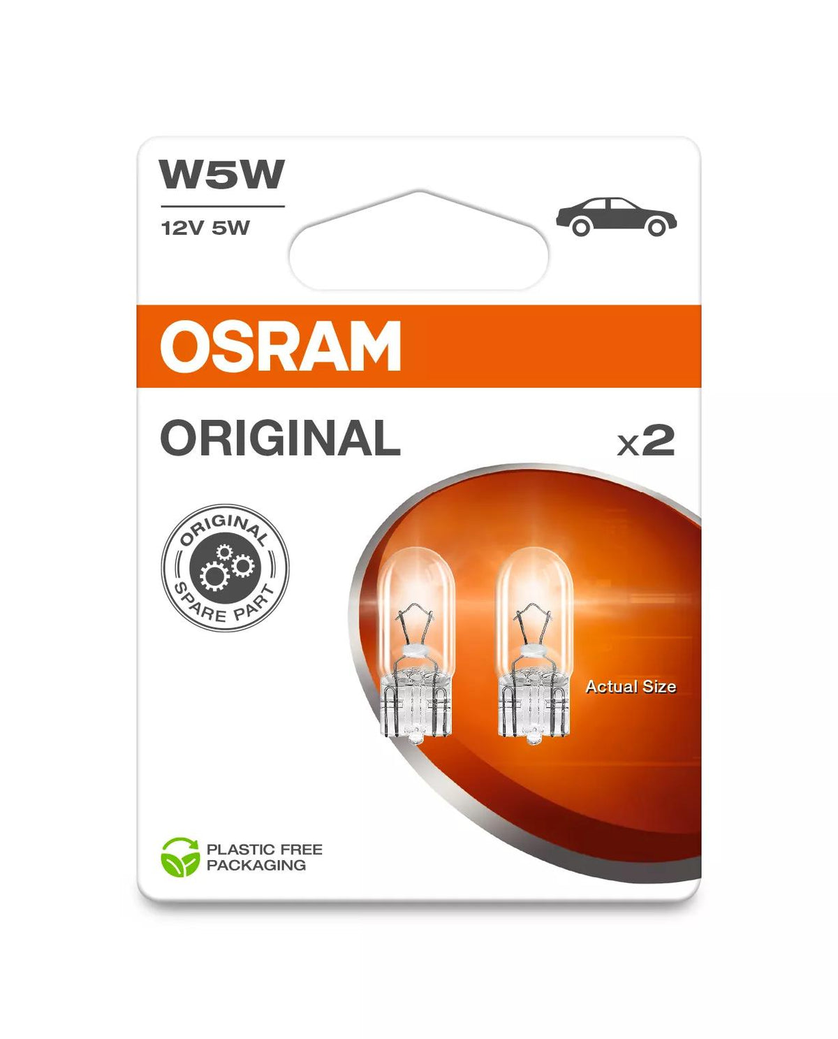 OSRAM ORIGINAL W5W 12 V 5 W signaalpirn