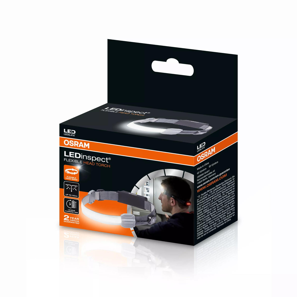OSRAM LEDinspect FLEXIBLE HEAD TORCH töölamp