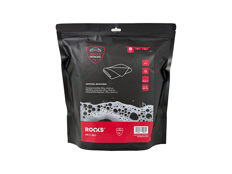 ROOKS Universaalne mikrofiiberlapp 350 g/m² 40 x 40 cm 3 tk