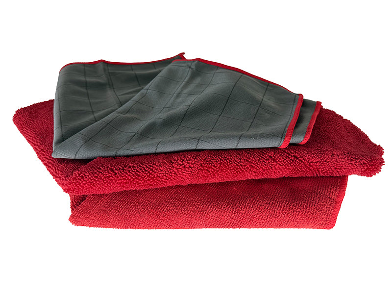 ROOKS Mikrofiiberlappide komplekt detailinguks 3 tk 300/350/400g/m² – klaasidele, salongile ja universaalne