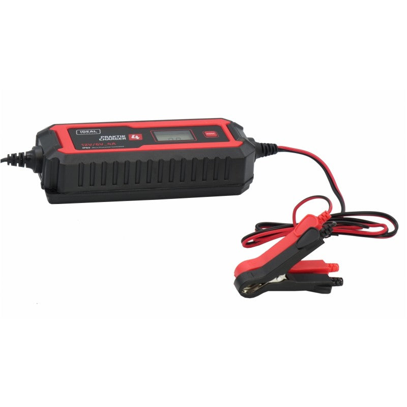 IDEAL Akulaadija PRAKTIK CHARGER 4, 6 / 12 V, 2-4 A
