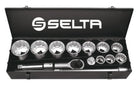 SELTA Tööriistakomplekt, 12-kant 1, 15 osa