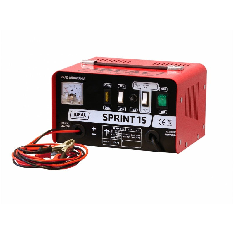 IDEAL Akulaadija SPRINT 15, 12 / 24 V, 15 A