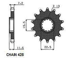 Sunstar Eesmine hammasratas SUNF220-16, 16z, samm 428