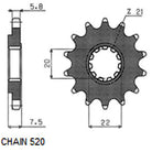 Sunstar Eesmine hammasratas SUNF312-12, 12z, samm 520
