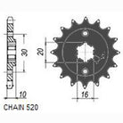 Sunstar Eesmine hammasratas SUNF385-14, 14z, samm 520